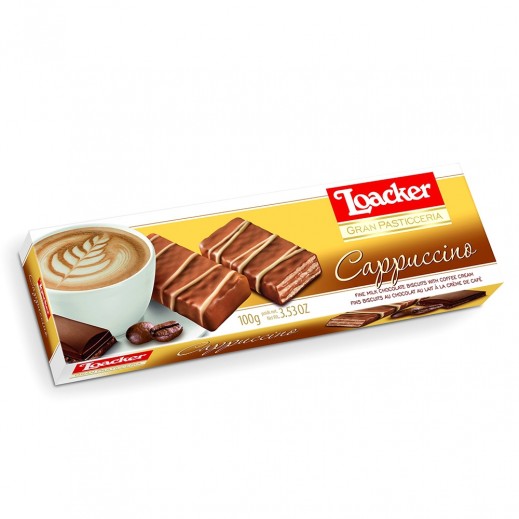 Loacker Cappuccino Chocolate Biscuits 100 g