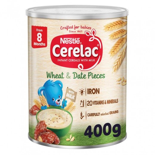 Cerelac Wheat & Date Pieces (from 8 months) 400 g