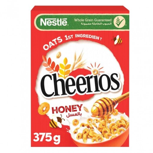 Nestle Cheerios Honey & Nut Breakfast Cereal Pack 375 g - delivered by Taw9eel Fast