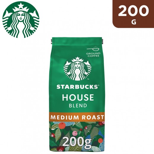 Buy Starbucks House Blend Medium Roast Ground Coffee 200 g | توصيل ...