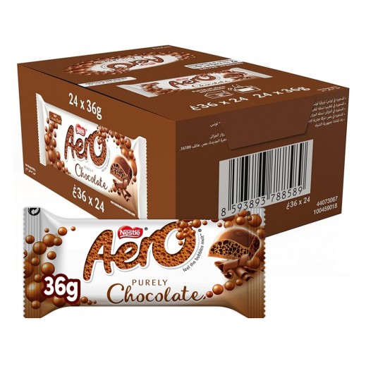 Aero Medium Milk Chocolate 24×36 g