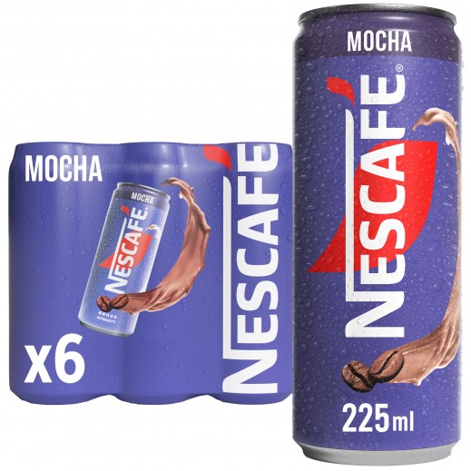 Nescafe Mocha Iced Cofffee On-the-Go 6×225 ml