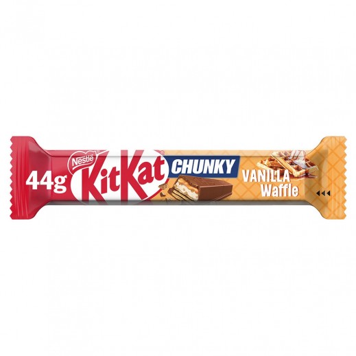 Nestle KitKat Chunky Vanilla Waffle Chocolate 44g - delivered by Taw9eel Fast