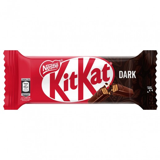 Nestle KitKat 2 Finger Dark Chocolate 17.7 g - delivered by Taw9eel Fast