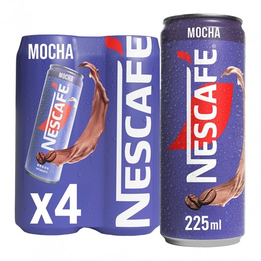 Nescafé Mocha Iced Coffee 4 x 225ml