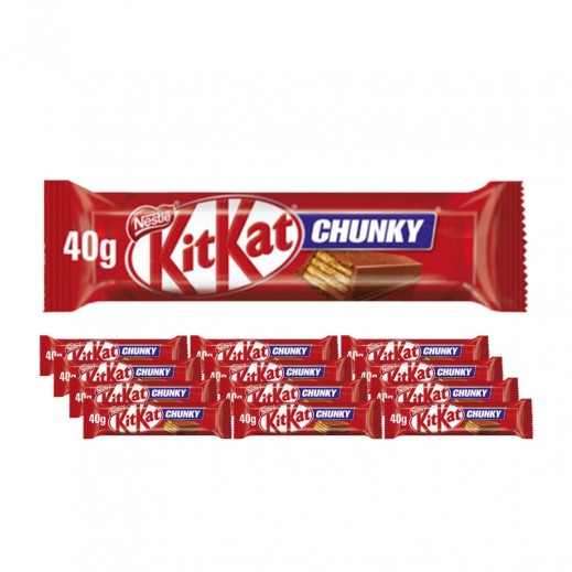 KitKat Chunky Chocolate Wafer (12 x 40 g)