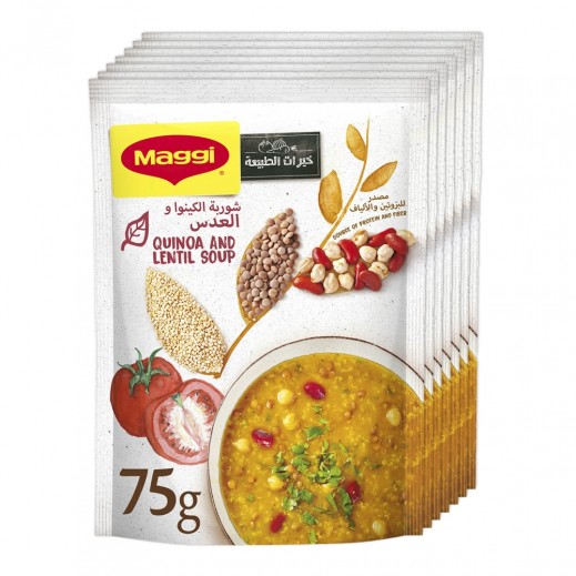 Maggi Soup Quinoa Lentil & Bean 7 x 75 g