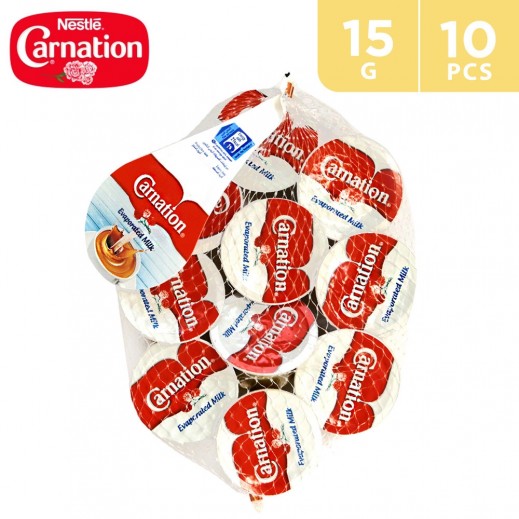 Carnation Evaporated Milk (10 x 15 g) - delivered by Taw9eel Fast