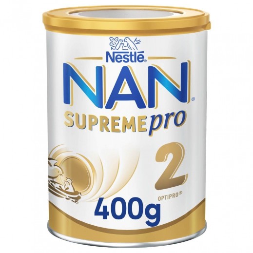 Nestle Nan Sepreme Pro Stage 2 From 6 Months to 1 Year Follow Up Formula 400g - delivered by Taw9eel Fast