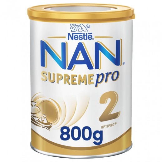 Nestle Nan Sepreme Pro Stage 2 From 6 Months to 1 Year Follow Up Formula 800g - delivered by Taw9eel Fast