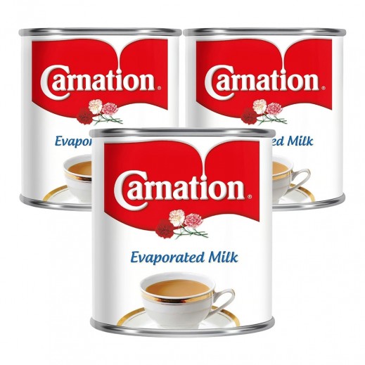Carnation Evaporated Milk (3 x 170 g) - delivered by Taw9eel Fast