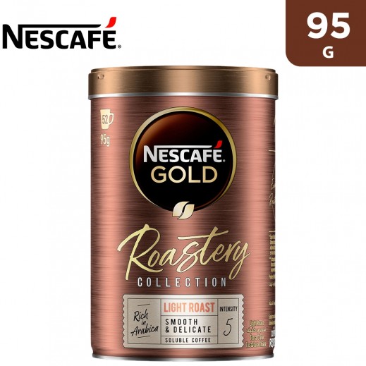Buy Nescafe Gold Roastery Light Roast Ground Coffee Tin 95 g توصيل