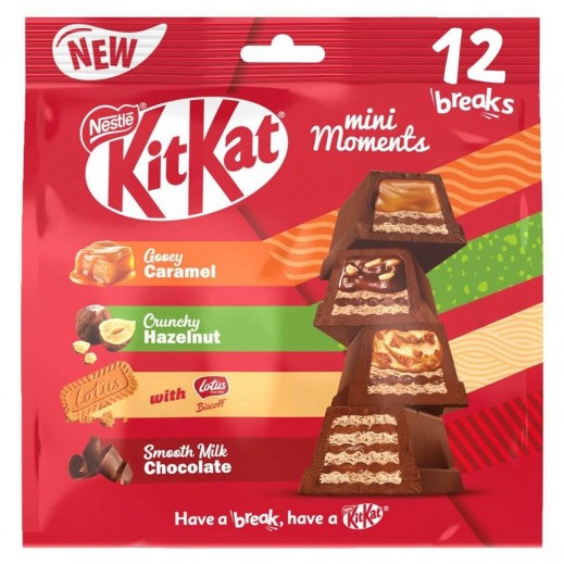 Nestle KitKat Mini Moments Chocolate 201 g - delivered by Taw9eel Fast