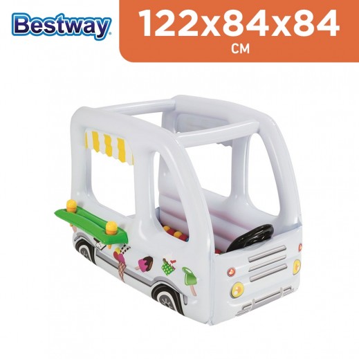 Buy Bestway Scoops'N Smiles Ice Cream Truck Ball 1.22m x 84cm x 84cm