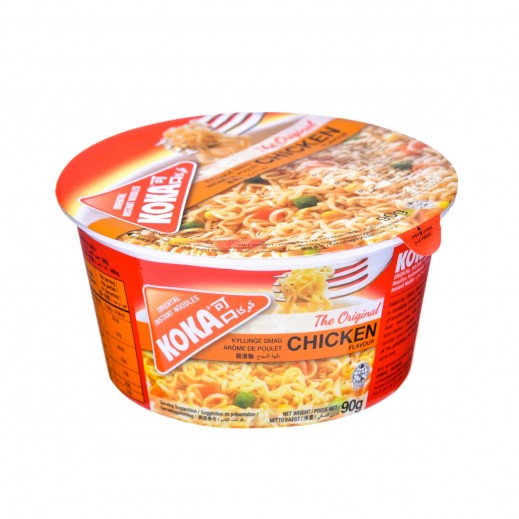 Koka Chicken-Flavored Oriental Instant Noodles (90 g) - delivered by Taw9eel Fast