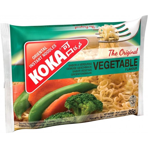 Koka Vegetable-Flavored Oriental Instant Noodles (85 g) - delivered by Taw9eel Fast