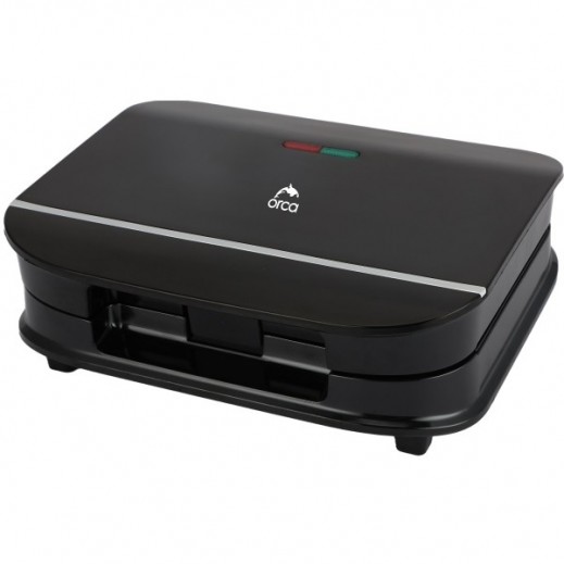 Orca 700W 2 Slices Sandwich Maker