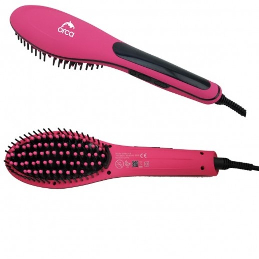 Orca Hair Straightener Brush 80 W
