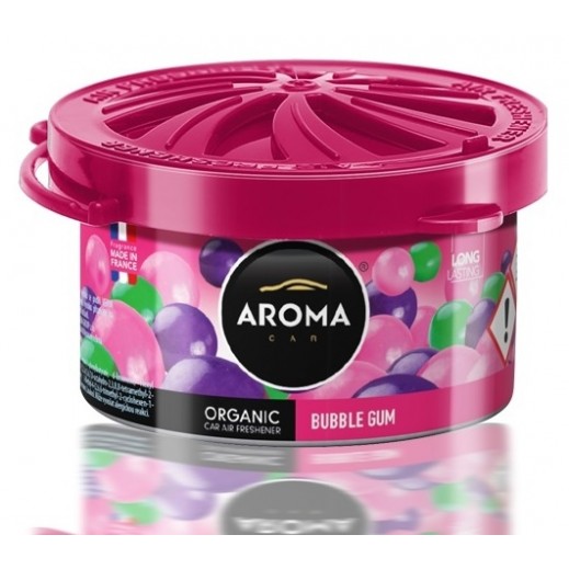 Aroma Organic Car Air Freshener - Bubble Gum - delivered by Taw9eel Fast