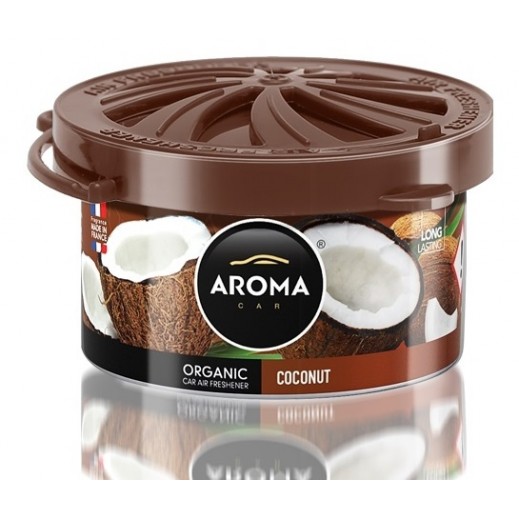 Aroma Organic Car Air Freshener - Coconut - delivered by Taw9eel Fast
