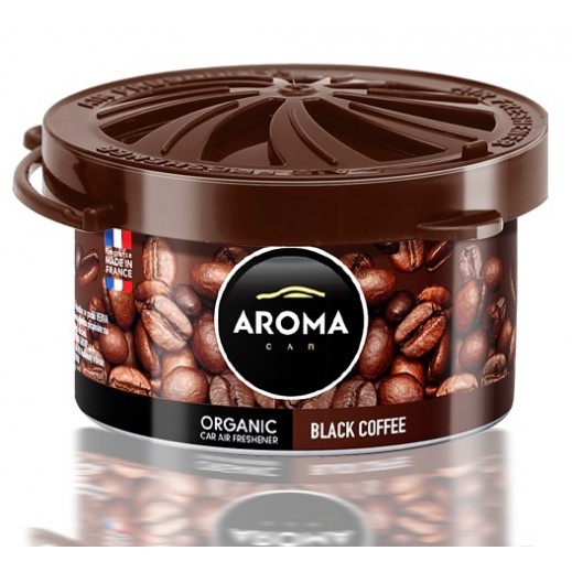 Aroma Organic Car Air Freshener - Black Coffee - delivered by Taw9eel Fast