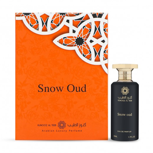 Kunooz Al Teeb Snow Oud Perfume 50 ML