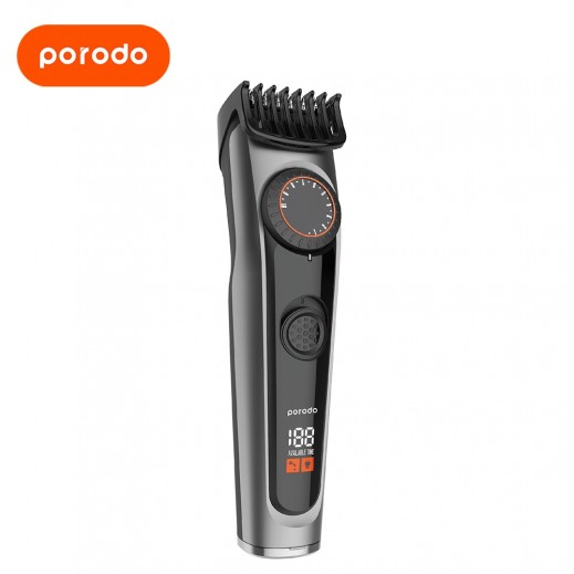 Porodo Lifestyle High-Precision Beard Trimmer With Digital Display