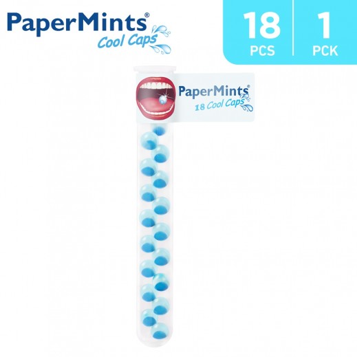 Papermints Cool Mouthfreshener 18 Caps - delivered by Taw9eel Fast