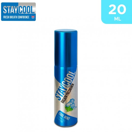 Staycool Cool Mint Breath Freshener Spray (20 ml) - delivered by Taw9eel Fast