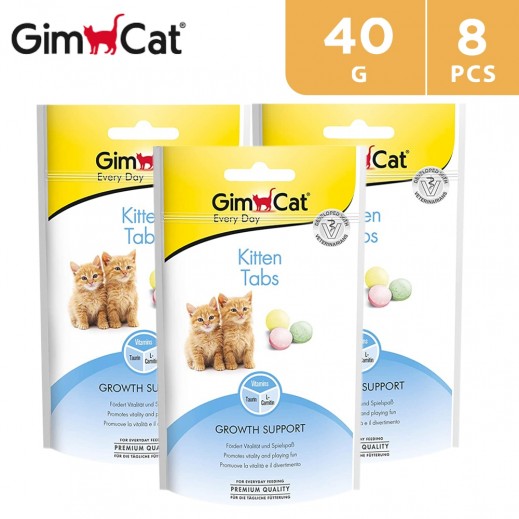 Gimcat Kitten Tabs 8 x 40 g