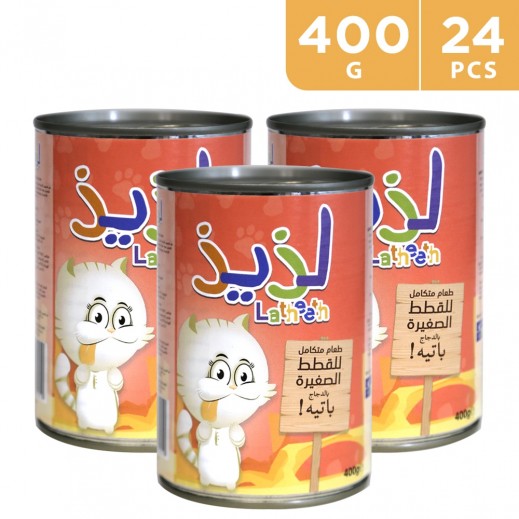 Latheeth Kitten Pate Chicken Wet Food 24 x 400 g