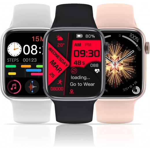 C idea CW11 Pro Smart Watch with Aluminum Case 45 mm