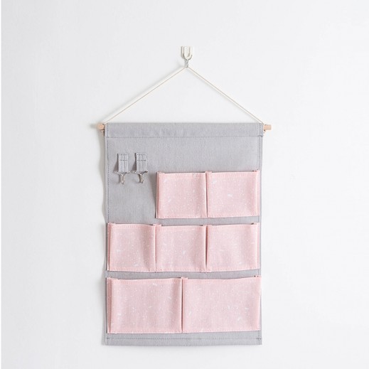 Buy Seven Pockets Stylish Fabric Wall Organizer توصيل