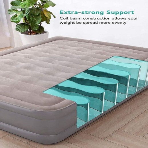 Buy Automatic Inflatable Bed With Electric Pump 200 x 180 x 40cm ...