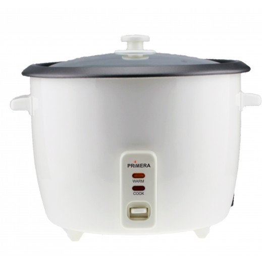 Geepas Stainless Steel Kettle 1.8L Silver + Primera Rice cooker 1.0L