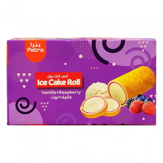 Petra Vanilla & Raspberry Ice Cake Roll 250 g