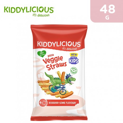 Kiddylicious Pizza Veggie Straws 48 g
