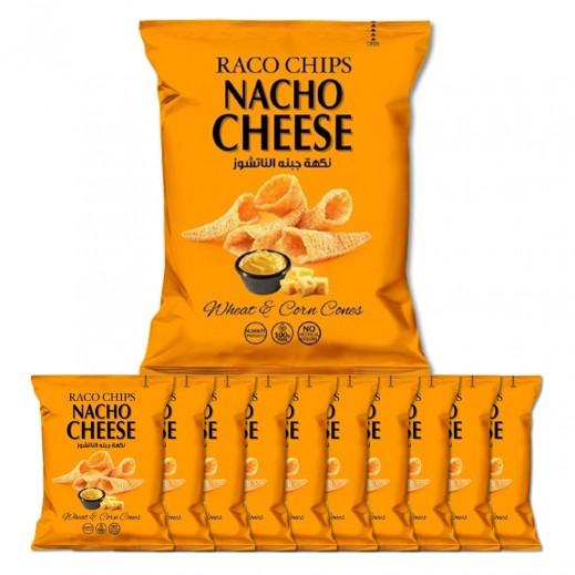 Raco GMO Free Nachos Cheese Chips 10×15 g