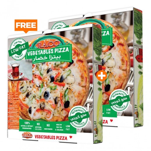 Raco Low Fat Frozen Vegetable Pizza 300 g 1+1 Free