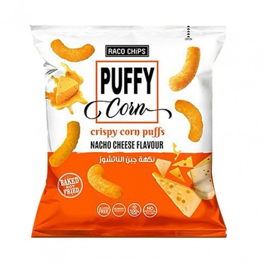 Raco Puffy Corn with Nacho Cheese Flavor 12 g - delivered by Taw9eel Fast
