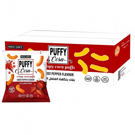 Raco Puffy Corn with Ghost Pepper Flavor 16 × 12 g