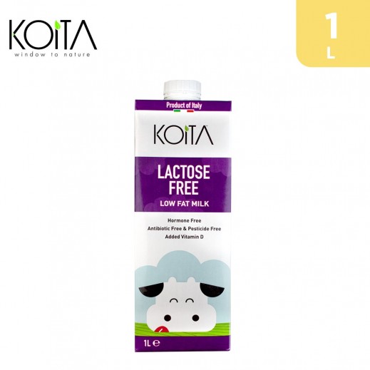 Koita Lactose Free Low Fat Milk 1 L - delivered by Taw9eel Fast