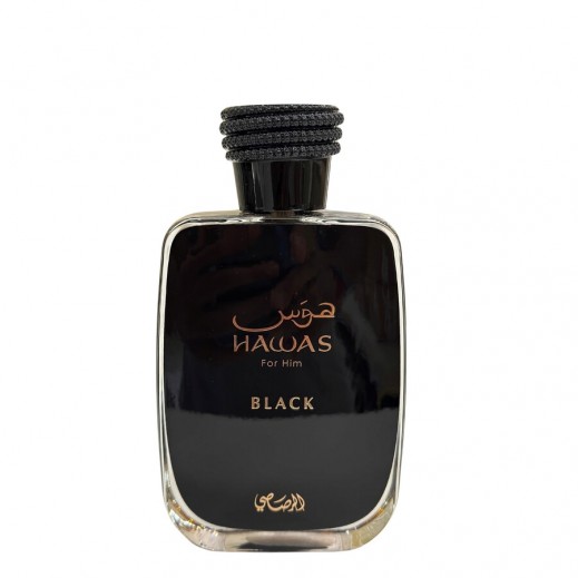 Rasasi Men's Hawas Black EDP - delivered by Taw9eel Fast