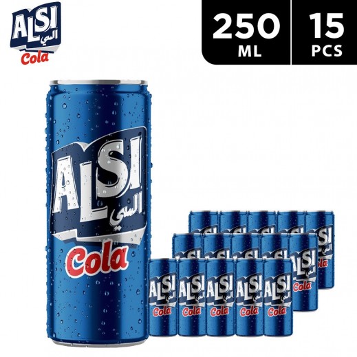Alsi Cola Soft Drink 15×250 ml - delivered by Taw9eel Fast