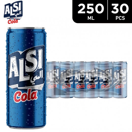 Alsi Cola Soft Drink 30×250 ml - delivered by Taw9eel Fast