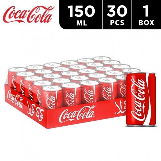 Coca Cola Can Carton 30 x 150 ml - delivered by Taw9eel Fast
