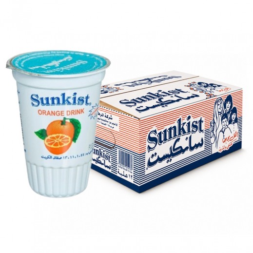Sunkist Orange Cup Drink 12 x 200 ml 