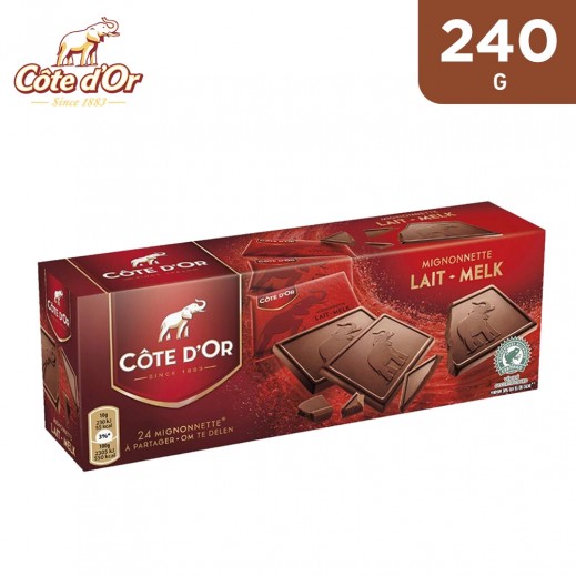 Cote D'or Mignonnette Milk Chocolate 240 g