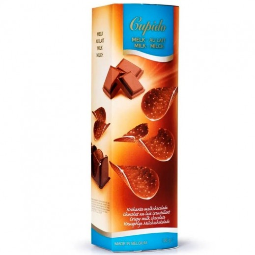 Cupido Crisy Milk Seal Caramel Choco Chips 125 g
