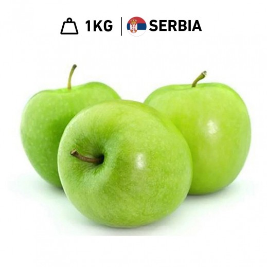 Fresh Serbian Green Apple (1 kg Approx.) - delivered by Taw9eel Fast